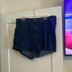 Universal Standard  Blue Jean Shorts